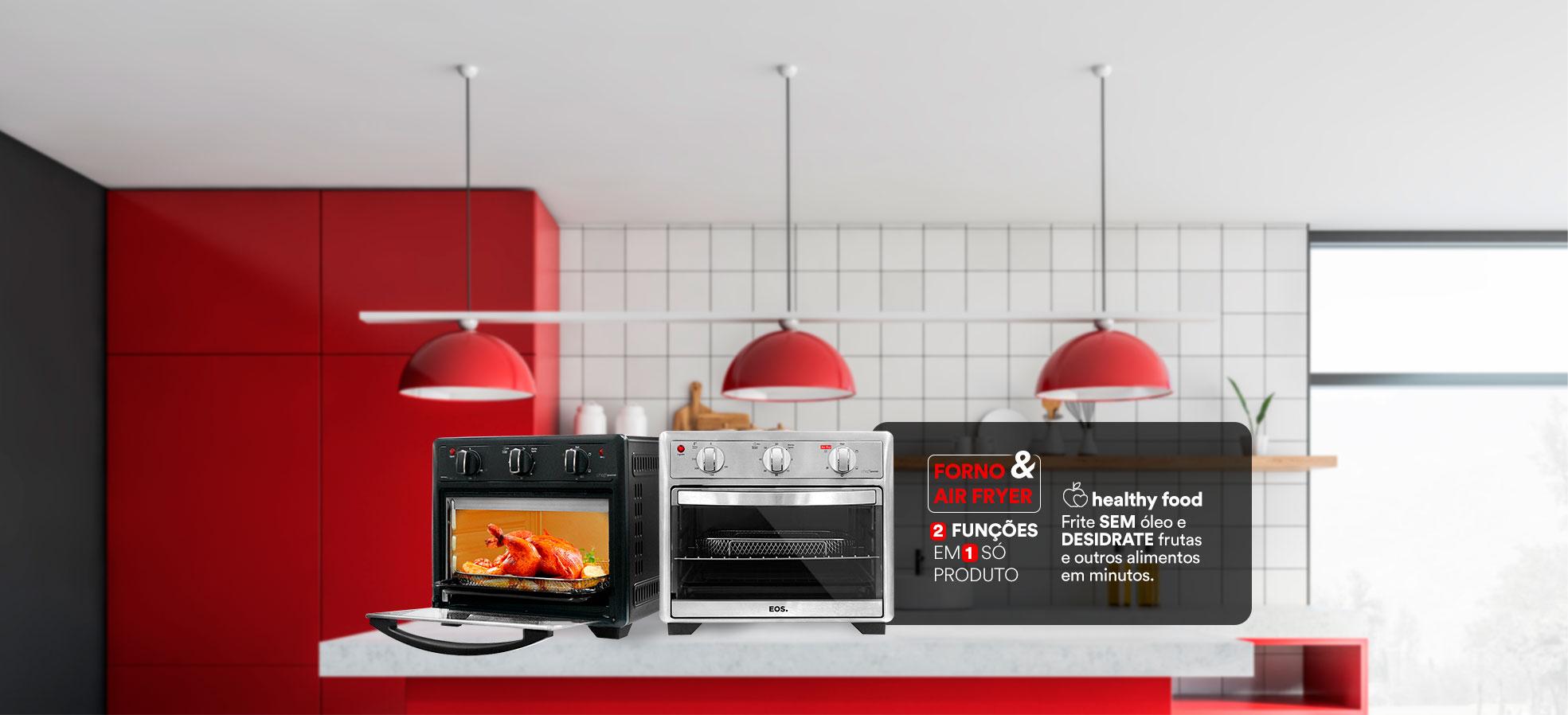 Forno Elétrico e Air Fryer EOS 25L EFE25AI