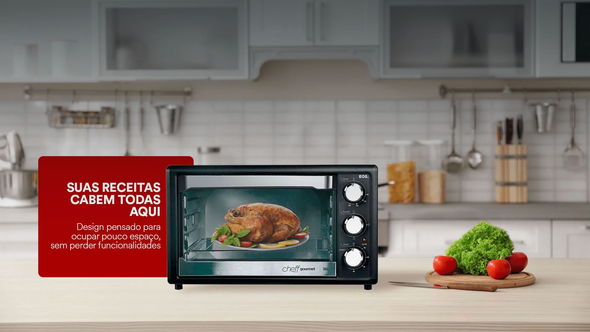 Forno Elétrico 36L EOS 1800W EFE36PP