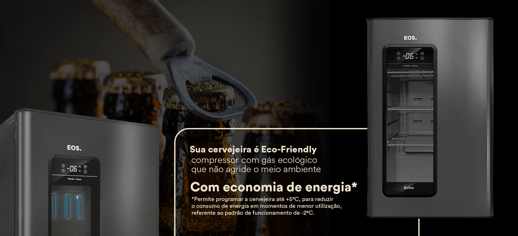 Cervejeira EOS Bierhaus 100 Litros Frost Free ECE110