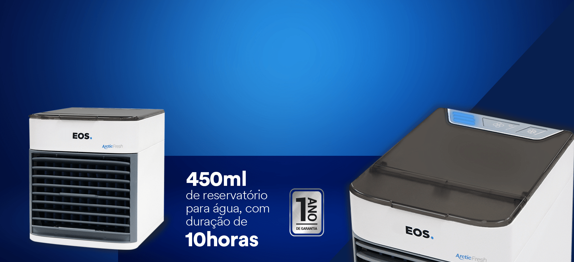 Climatizador de Ar EOS 450ml Portátil Arctic Fresh ECL04U Bivolt