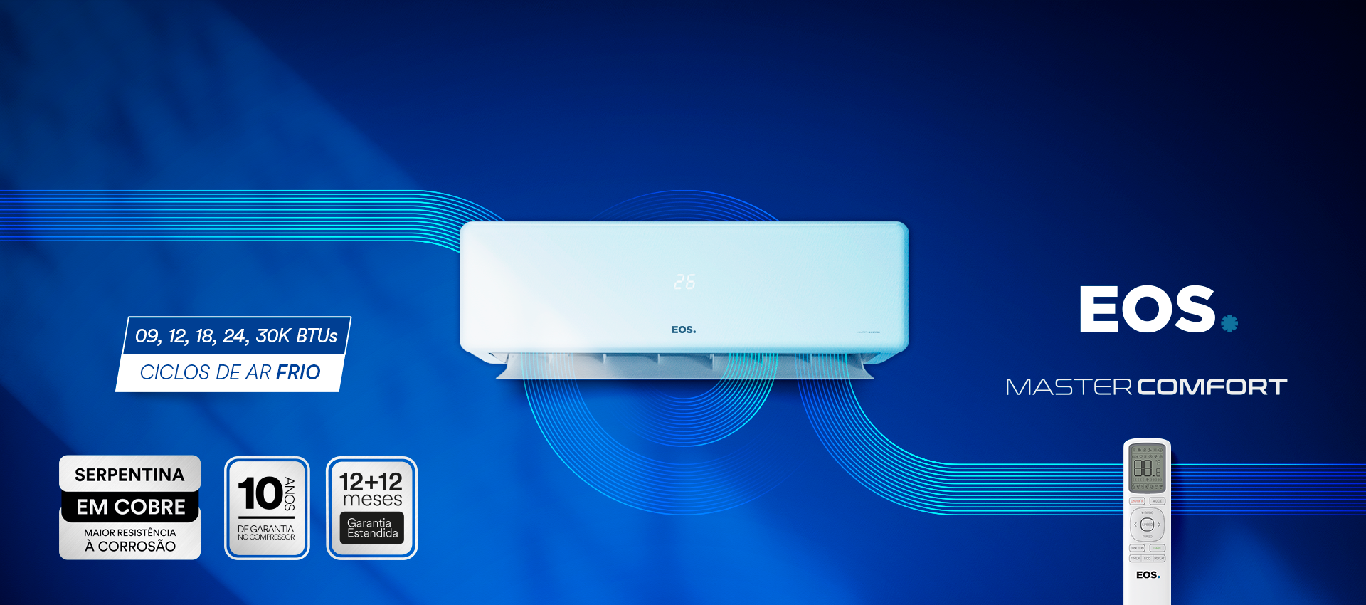 Ar-Condicionado EOS Master Comfort