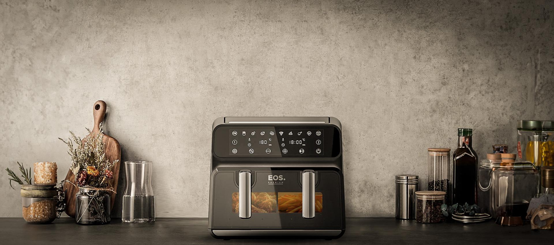 Fritadeira Air Fryer EOS 9 Litros Digital Dual Zone