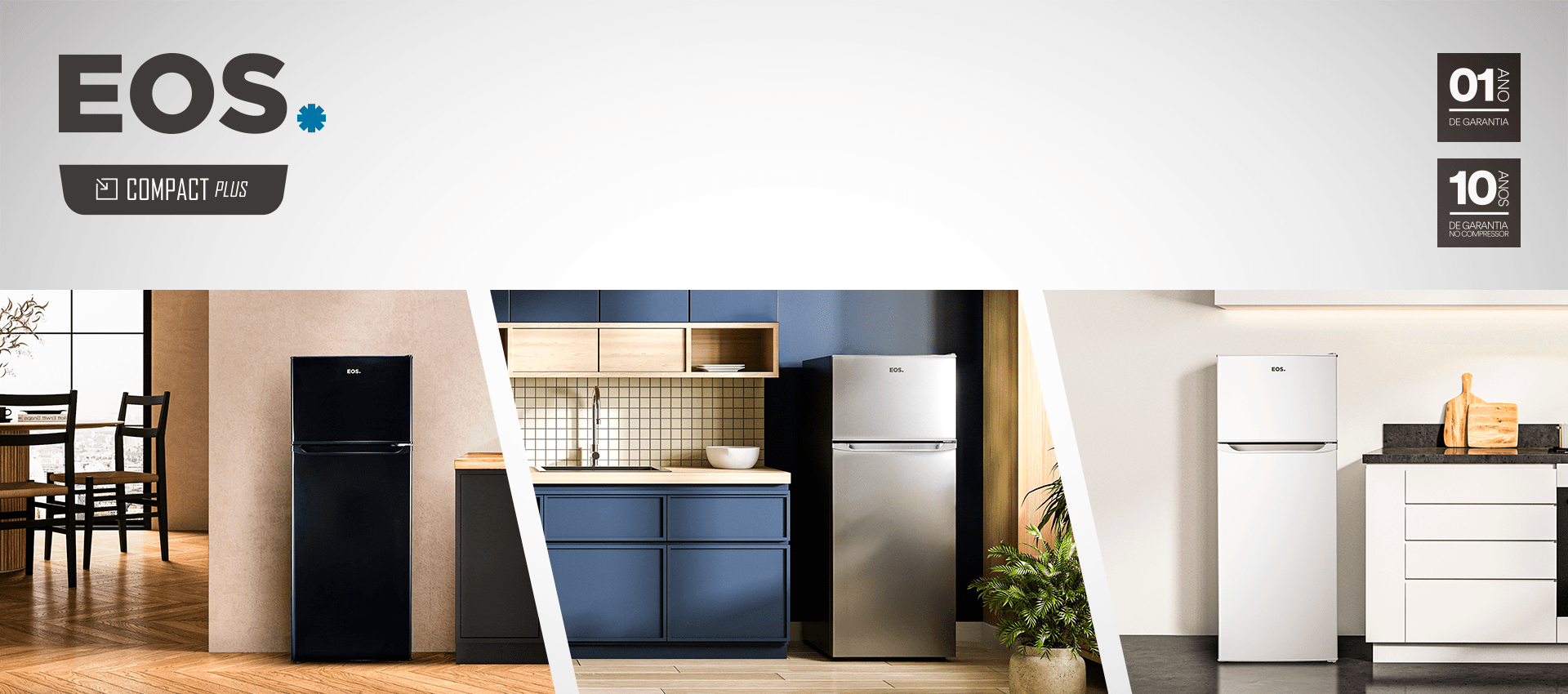 REFRIGERADORES VERTICAIS DUPLEX EOS 240L ERV270