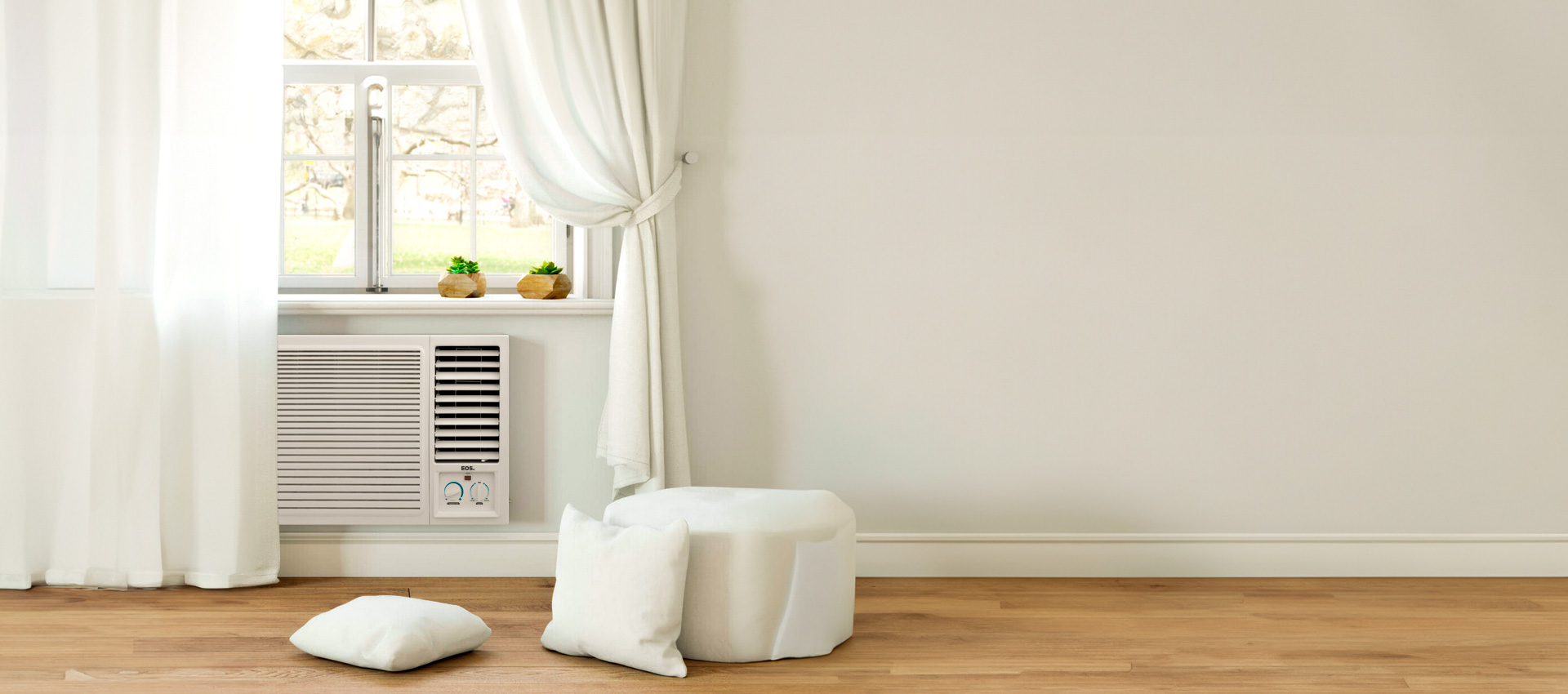 Ar-Condicionado Janela EOS Só Frio 220V | 18000 ou 24000 BTUs