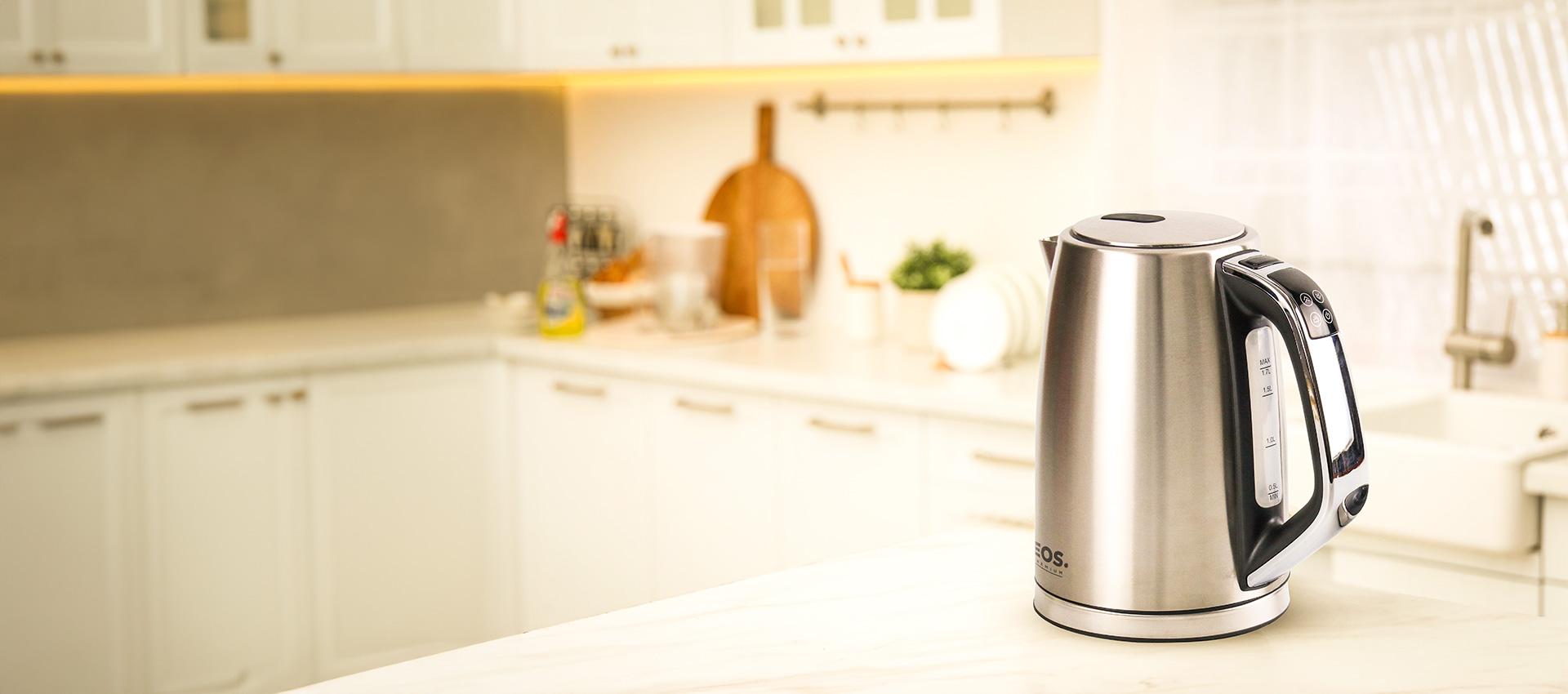 Chaleira Elétrica 1,8 Litros Premium Digital Touch Inox ECH03DI